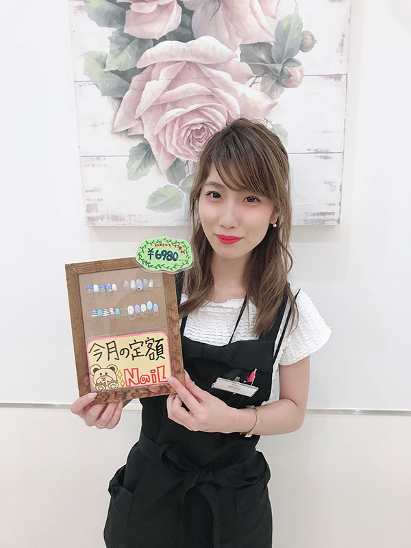 田中 めぐみ 千葉県柏市のネイルサロン Nail Moa By Rosa ネイルモアバイローザ 柏店