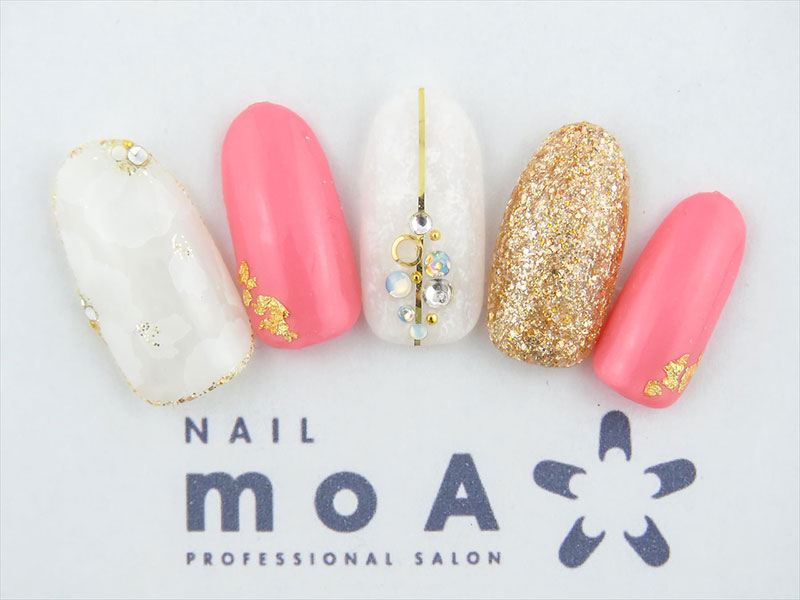 エレガント定額アートdコース 大阪府八尾市のネイルサロン Nail Moa ネイルモア 八尾店