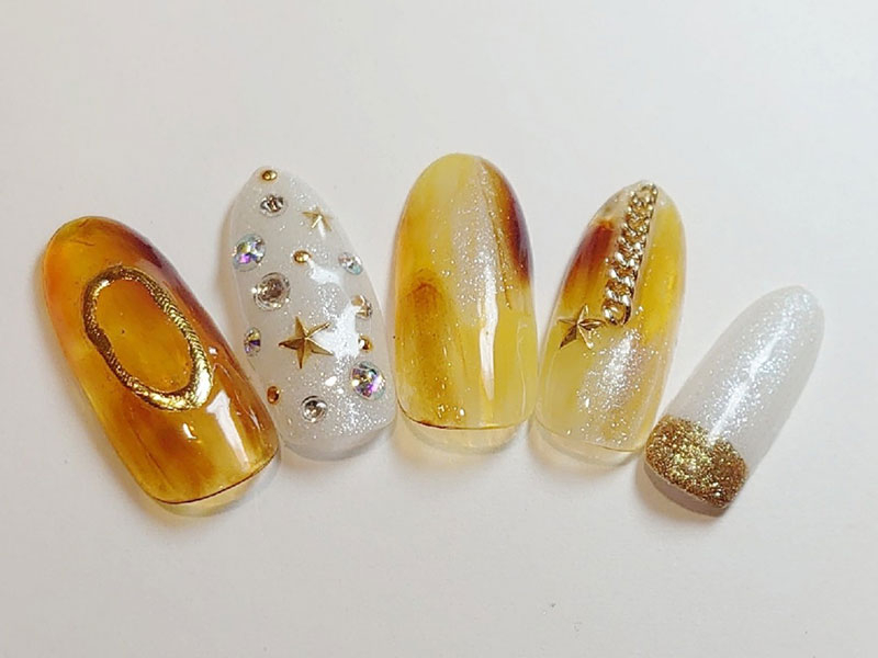 定額アートcコース 7700 愛知県名古屋市のネイルサロン Nail Moa ネイルモア 八事店