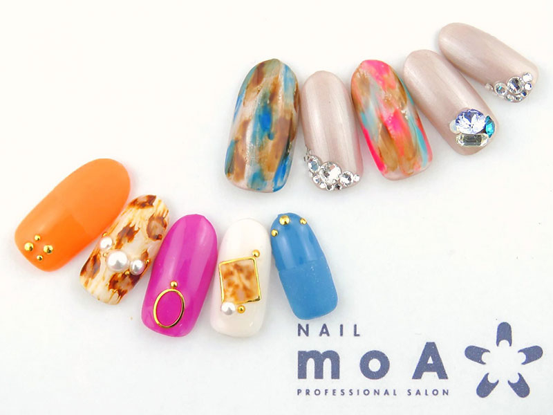 春の新作ネイルデザイン 大阪府堺市のネイル アイラッシュサロン Moa Nail Eye モアネイルアンドアイ 北花田店